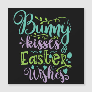 besos de deseos de Pascua