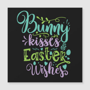 besos de deseos de Pascua