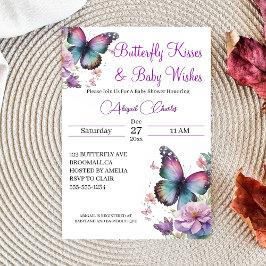 Besos de mariposa e invitación a los bebés