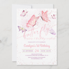 Besos de mariposa e invitación a los deseos de cum