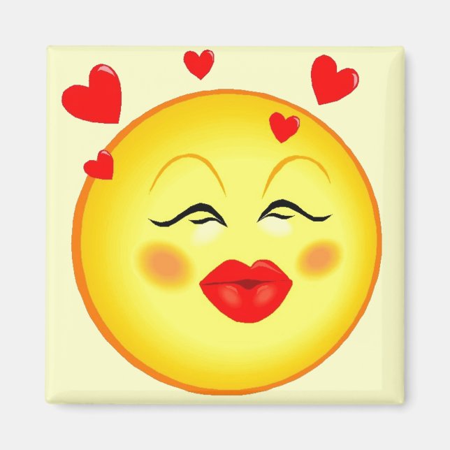 Besos para ti - imán (Frente)