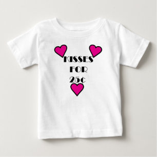 Besos por 25 centavos - Baby Fine Jersey T-Shirt