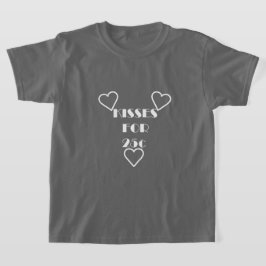 Besos por 25 centavos - Camiseta básica de Chicas