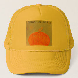 Besos y cosecha de calabaza Deseos de Sombrero de 