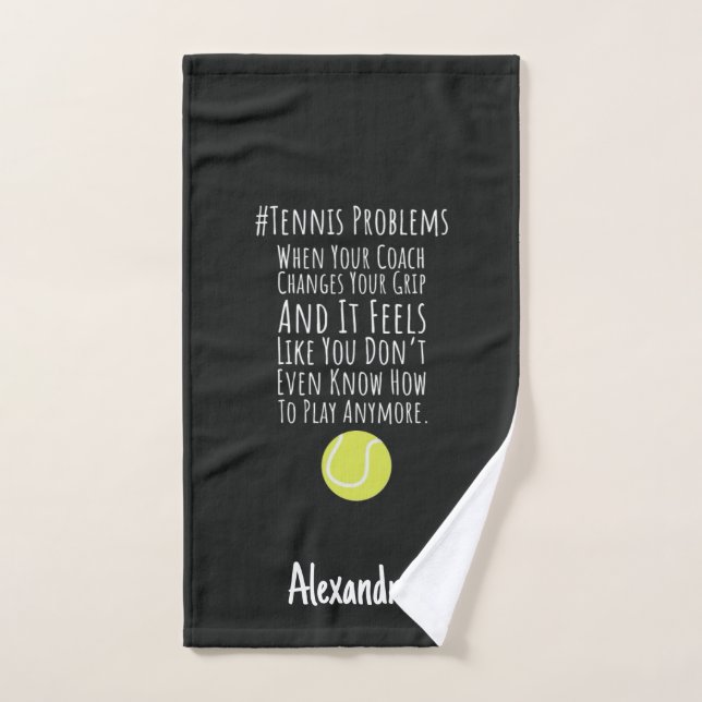 Best Christmas Gifts For Tennis Players Funny  (Toalla de mano)