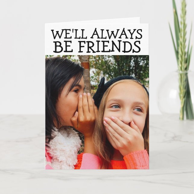 BEST FRIEND (BFF) Tarjetas de felicitación (Anverso)