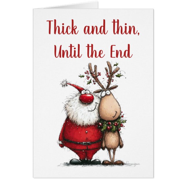 Best Friend Christmas Card (Frente)