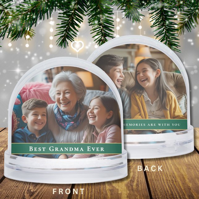 Best grandma Ever 2-Photo Grandkids Christmas Gift (Subido por el creador)