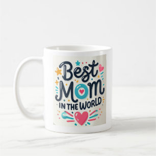 Best Mom in the World – Taza con diseño divertido