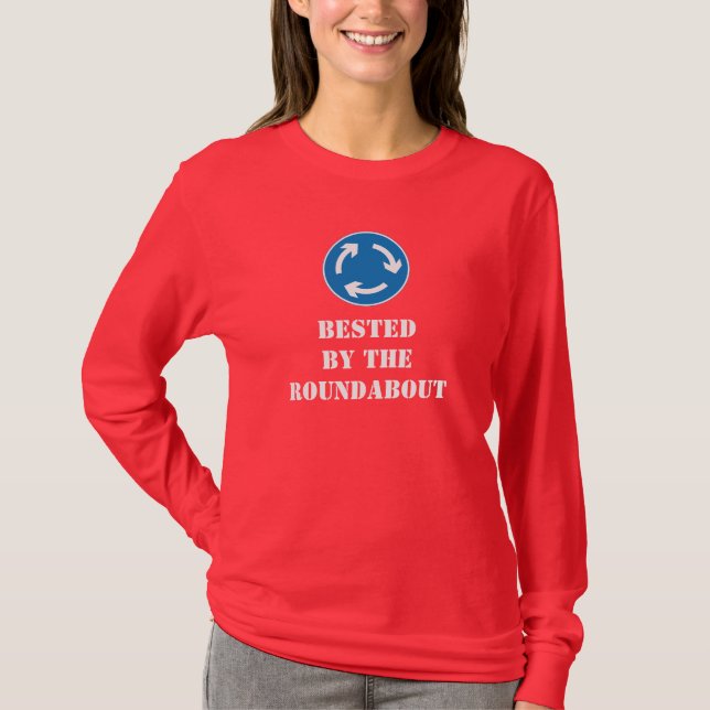 Bested por la camiseta larga divertida de la manga (Anverso)