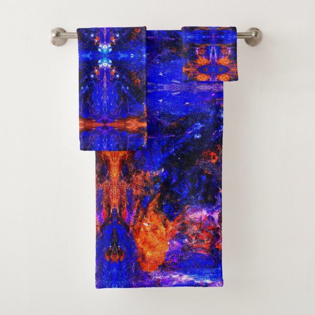 Bestia Azul Corriendo Fuego (In situ)