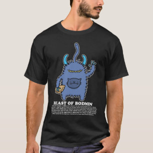 Bestia de la camisa de la oscuridad de Bodmin
