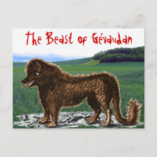 Bestia de la postal de Gévaudan