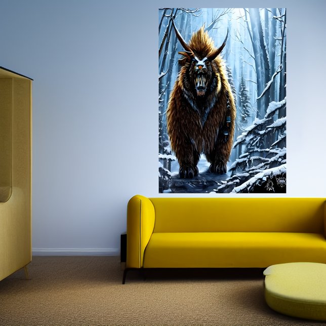 Bestia de oso de fantasía grande | Poster de arte  (Subido por el creador)