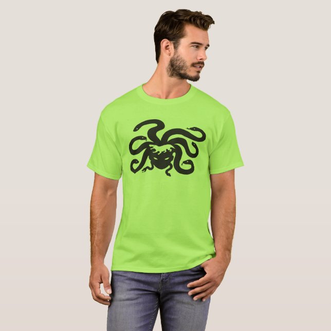 Bestia dentro de la camiseta de Gorgon Gorgonops (Anverso completo)