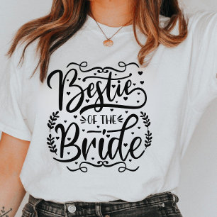 Bestie de la novia   Camisa del equipo de novias