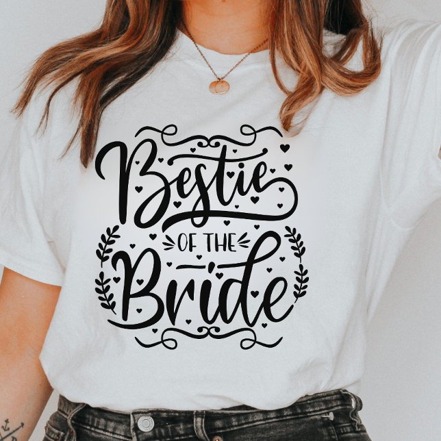 Bestie de la novia | Camisa del equipo de novias (Subido por el creador)
