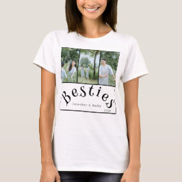 ¡Bestie para siempre! Camiseta femenina de 3 Colla