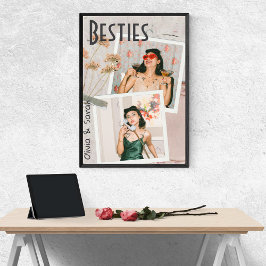 Besties mejores amigos nombres personalizados foto