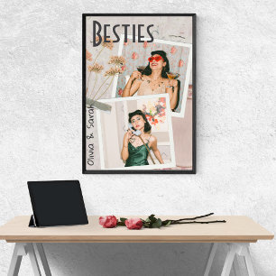 Besties mejores amigos nombres personalizados foto