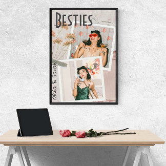 Besties mejores amigos nombres personalizados foto