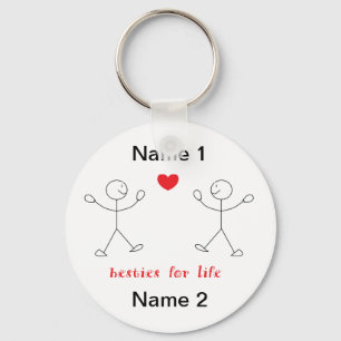 Besties para el llavero de la vida