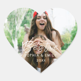 Besties para siempre - Personalizado Pegatina de f