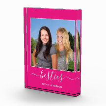 Bestis Best Friends Hot Pink Script Names Foto