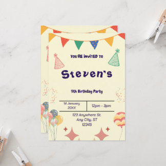¡BESTSELLER! Invitación personalizada