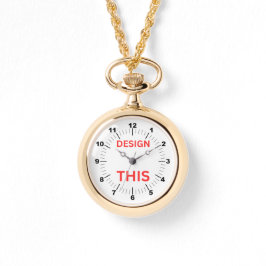 ¡BESTSELLER! Reloj de collar de oro - Personalizad