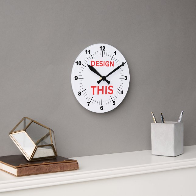 ¡BESTSELLER! Reloj de pared, 🕗 de acrílico redond (Oficina)