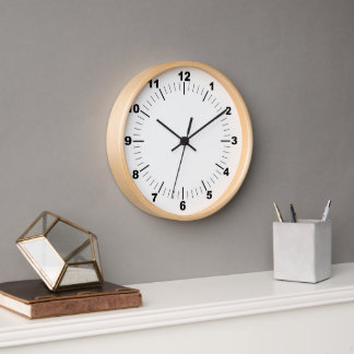 ¡BESTSELLER! Reloj de pared, 🕗 de marco de madera
