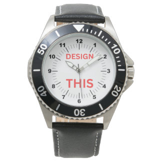 ¡BESTSELLER! Reloj masculino - ⌚ - Cuero negro