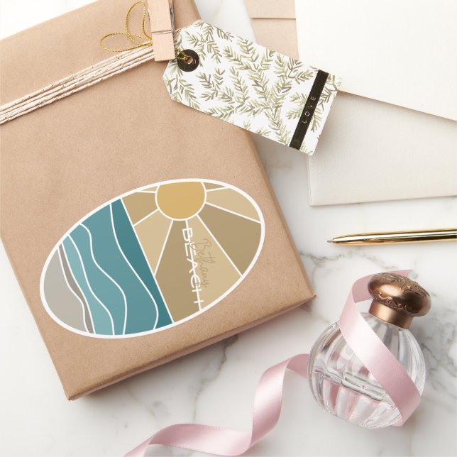 Bethany Beach Waterproof Pegatina (Regalar)