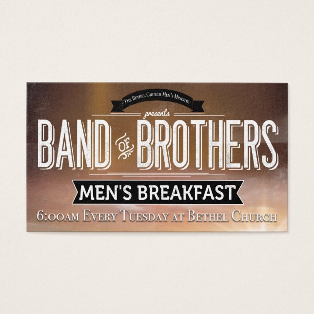 Bethel Church Band of Brothers Breakfast (Frente)