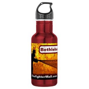 Bethlehem VFD VFD Bombero Botella de agua