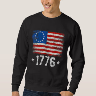Betsy Ross Camisa 4 De Julio Bandera Estadounidens