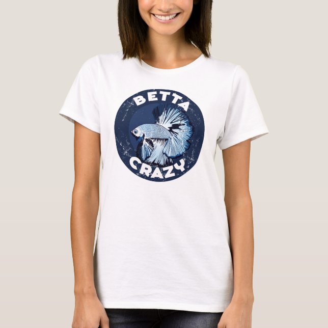 Betta Crazy - Camiseta femenina (Anverso)
