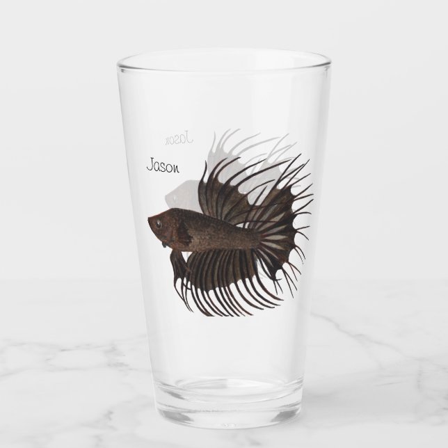 Betta Fish Glass (Anverso)