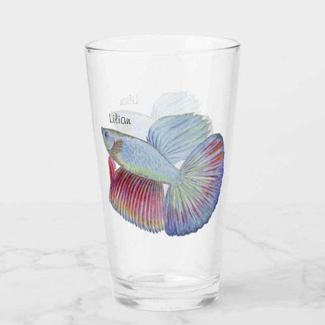 Betta Fish Glass (Anverso)