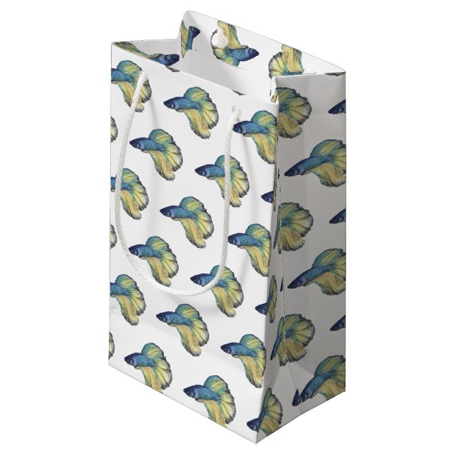 Betta Fish Pequeña bolsa de regalo (Angulo Anverso)