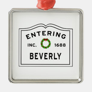 Beverly, MAMÁES Ornamento Metalizado de la corona 