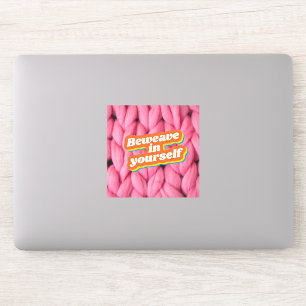 Beweave En Tu Propio Pegatina