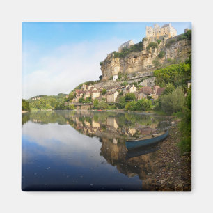 Beynac-y-Cazenac e imán del río de Dordoña