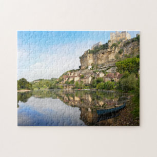 Beynac-y-Cazenac y rompecabezas del río de Dordoña