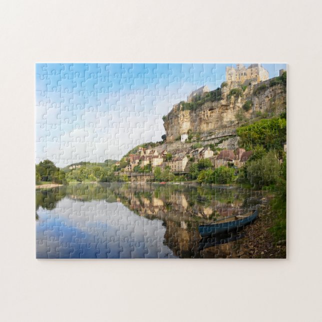 Beynac-y-Cazenac y rompecabezas del río de Dordoña (Horizontal)