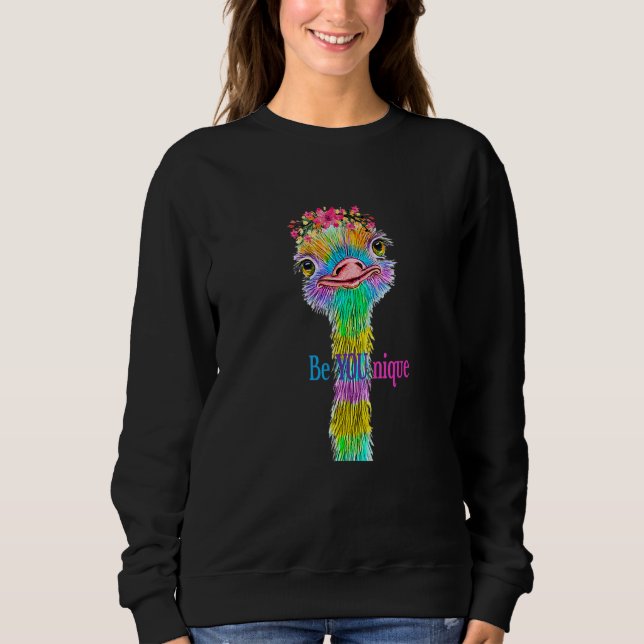Beyounique Ostrich T Shirt Camisetas De Aves Único (Anverso)