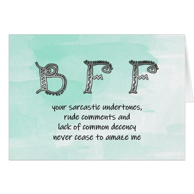 BFF divertido (Anverso (Horizontal))