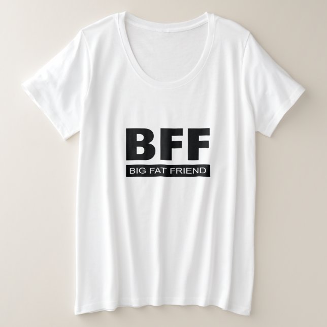 BFF - Gran Amigo Grasa - Gracioso (Anverso del diseño)