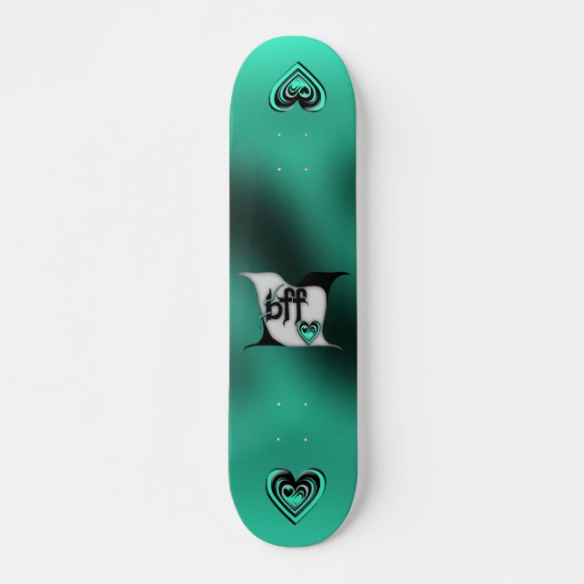 bff ~ lovebirds skateboard (Anverso )